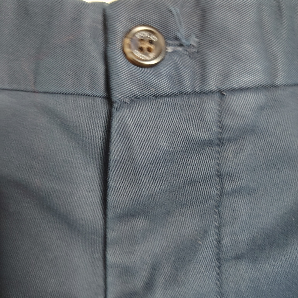 Polo Golf Ralph Lauren Fairway Chino Shorts Blue Pleated Mens Size 36 Preppy - Picture 5 of 12
